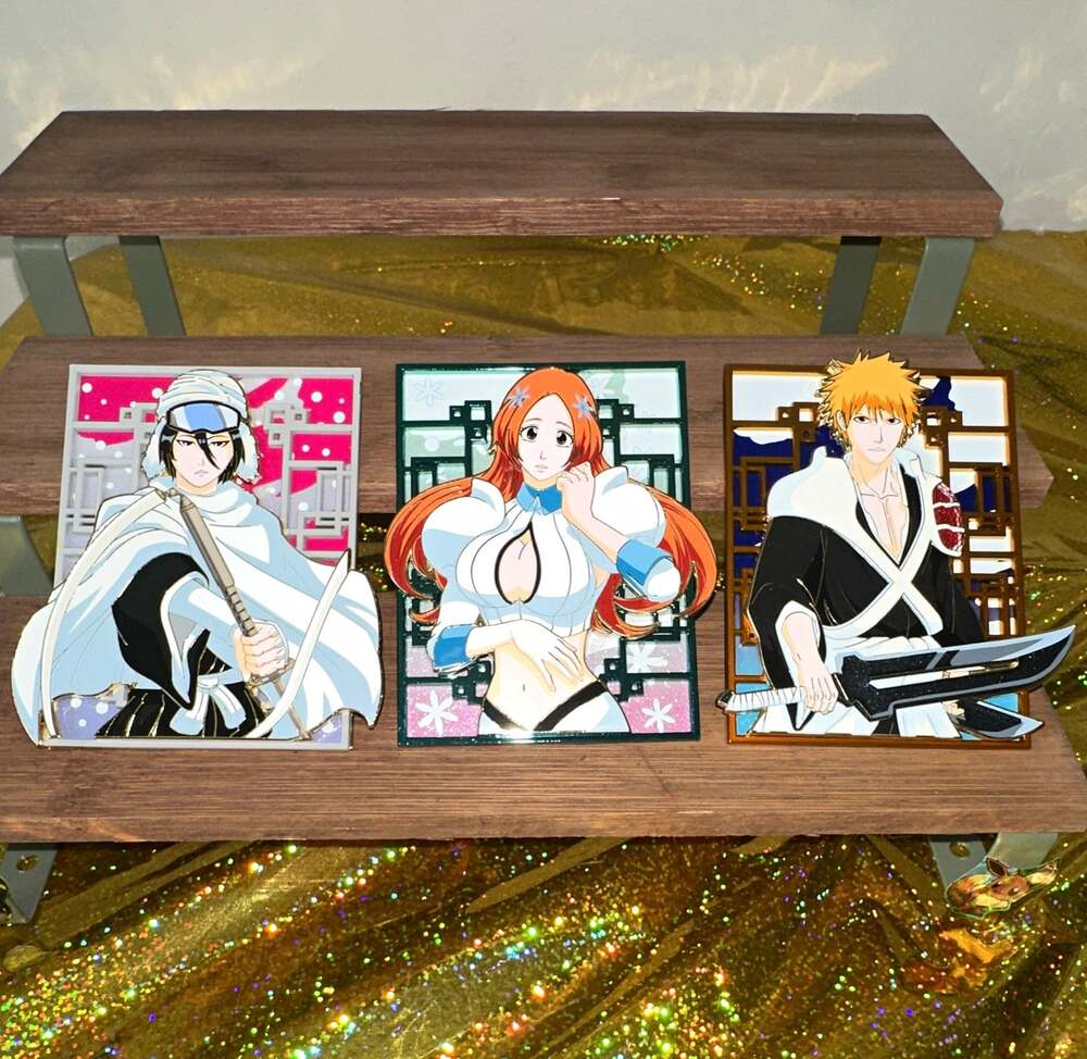 Yoyosalley Bleach Enamel Pin Set Ichigo Byakuya Orihime Pops Large